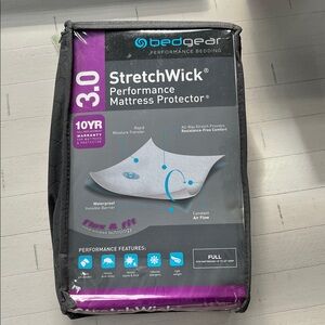 Bedgear StretchWick Mattress Protector Full Size